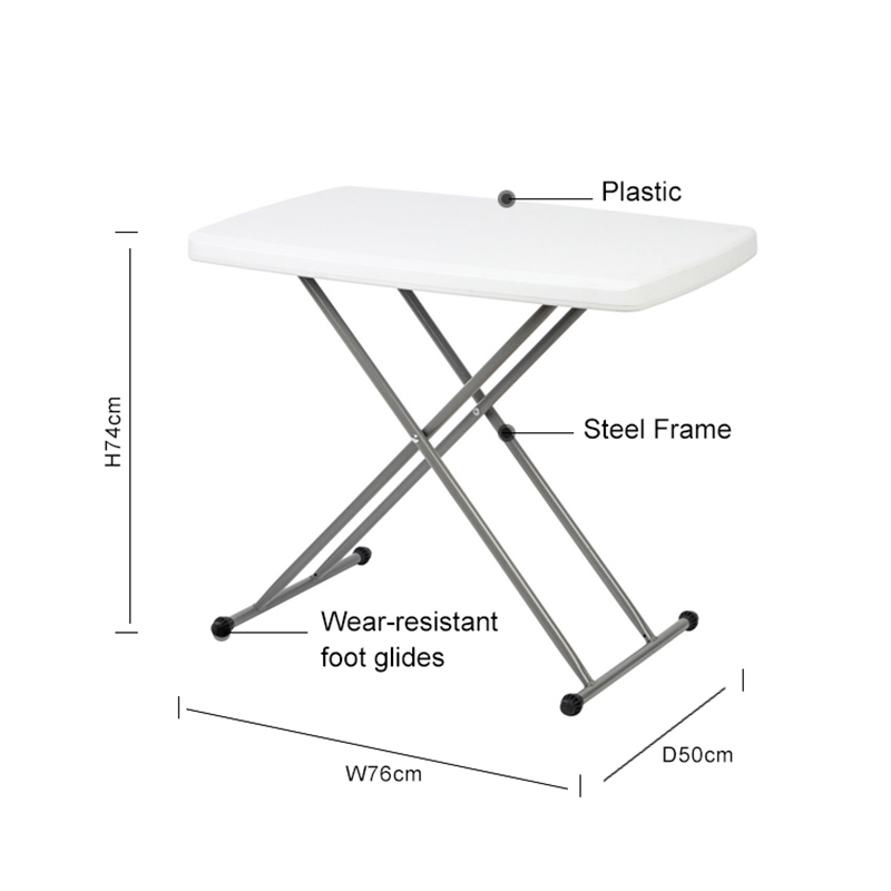 Modern Dining Room Square Steel Table