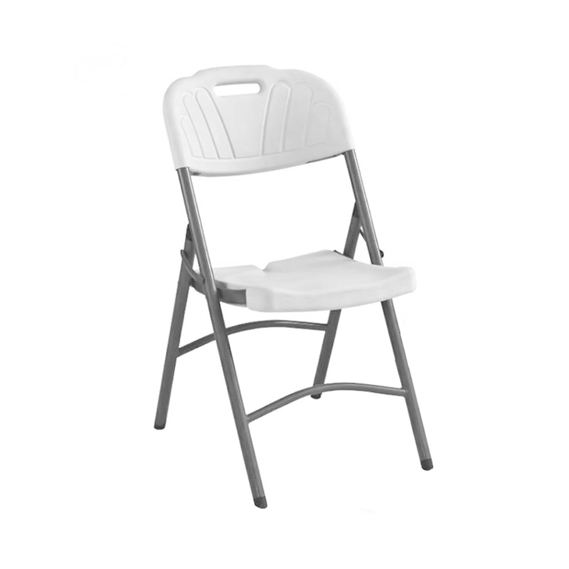 High Quality White Steel Chair