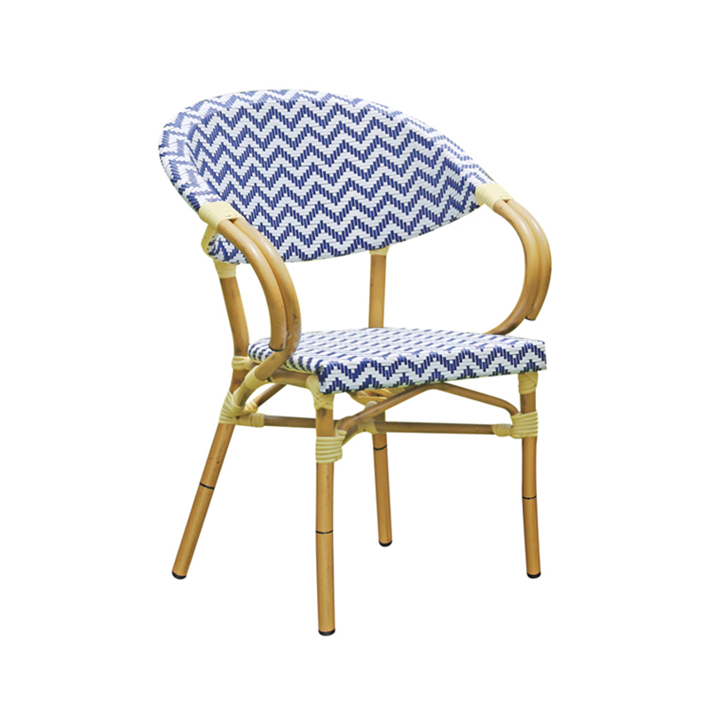 Coffee shop Blue Comfy Textilene Chair