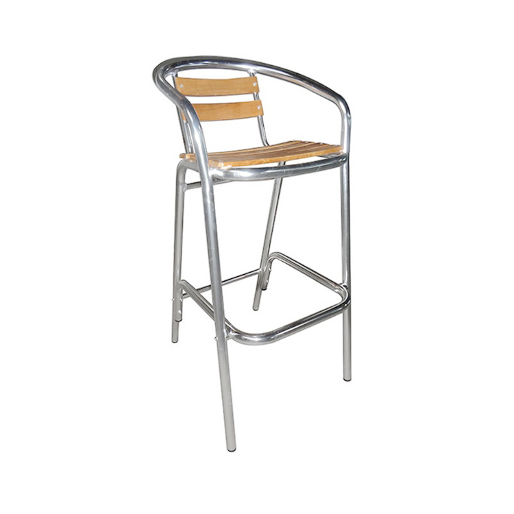 Aluminum Navy Chair Bentwood Outdoor Garden Restaurant Wholesale Bar Series Ab-06008