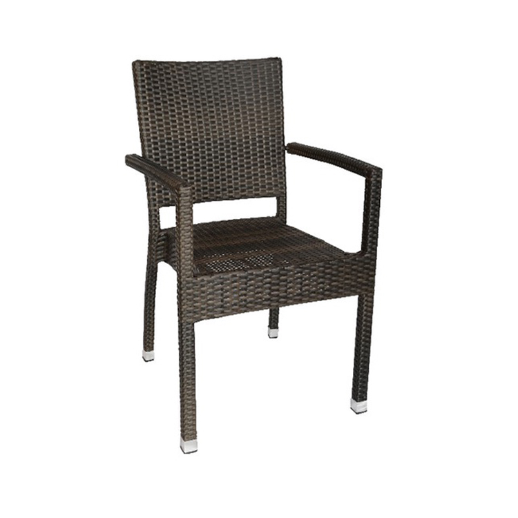 Cafe & Bistro Aluminum Wicker Outdoor Furniture Garden Restaurant Furniture Chair Ws-1742 
