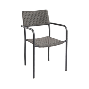 Bar Restaurant Furniture Aluminum Wicker Chair【I can-20046 AT Arm】