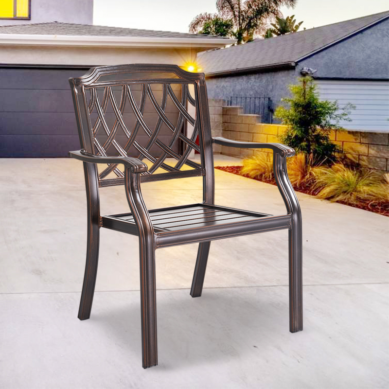 Aluminum Comfortable Restaurant Chair
